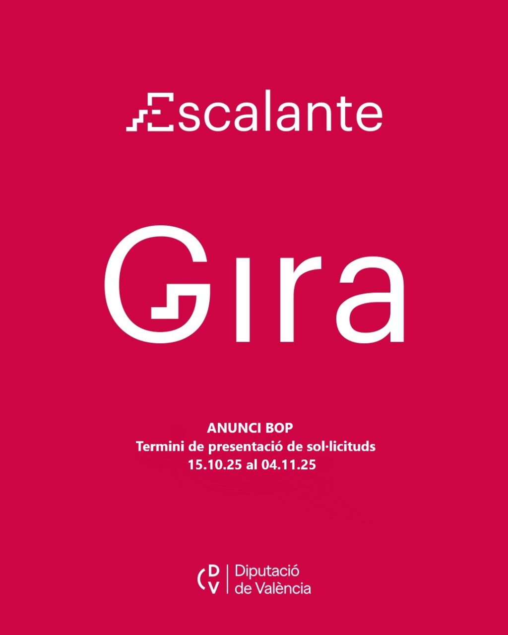 ESCALANTE EN GIRA 2026